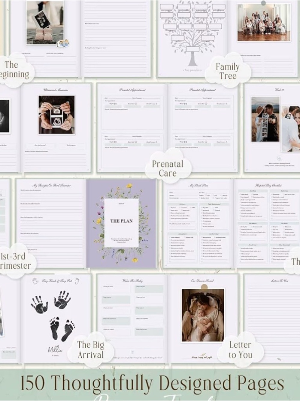 THE PREGNANCY JOURNAL | Planner and Memory Organizer ๐ฃ - Picture 4 of 10